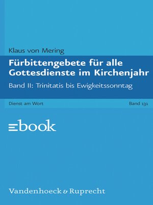 cover image of Fürbittengebete für alle Gottesdienste im Kirchenjahr